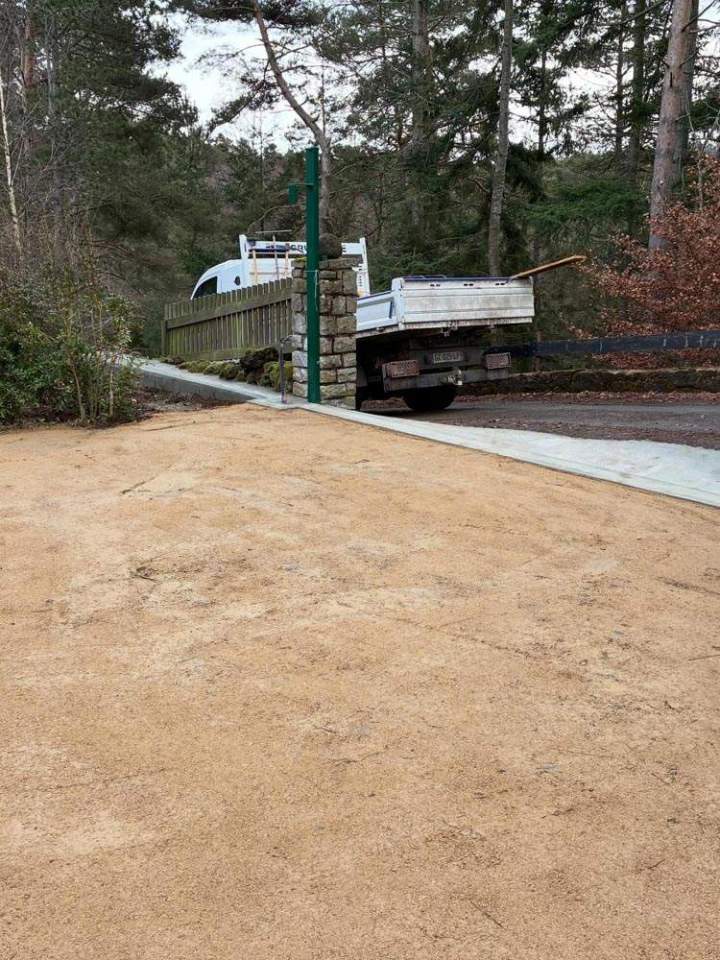 aménagement d'un terrain de pétanque Issoire